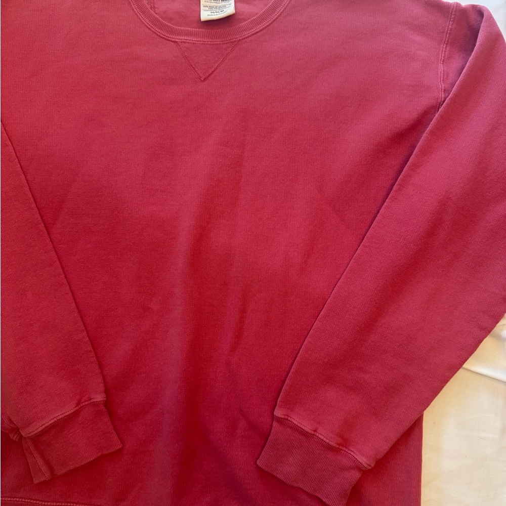 Everyday Crewneck Sweatshirt in Deep Red